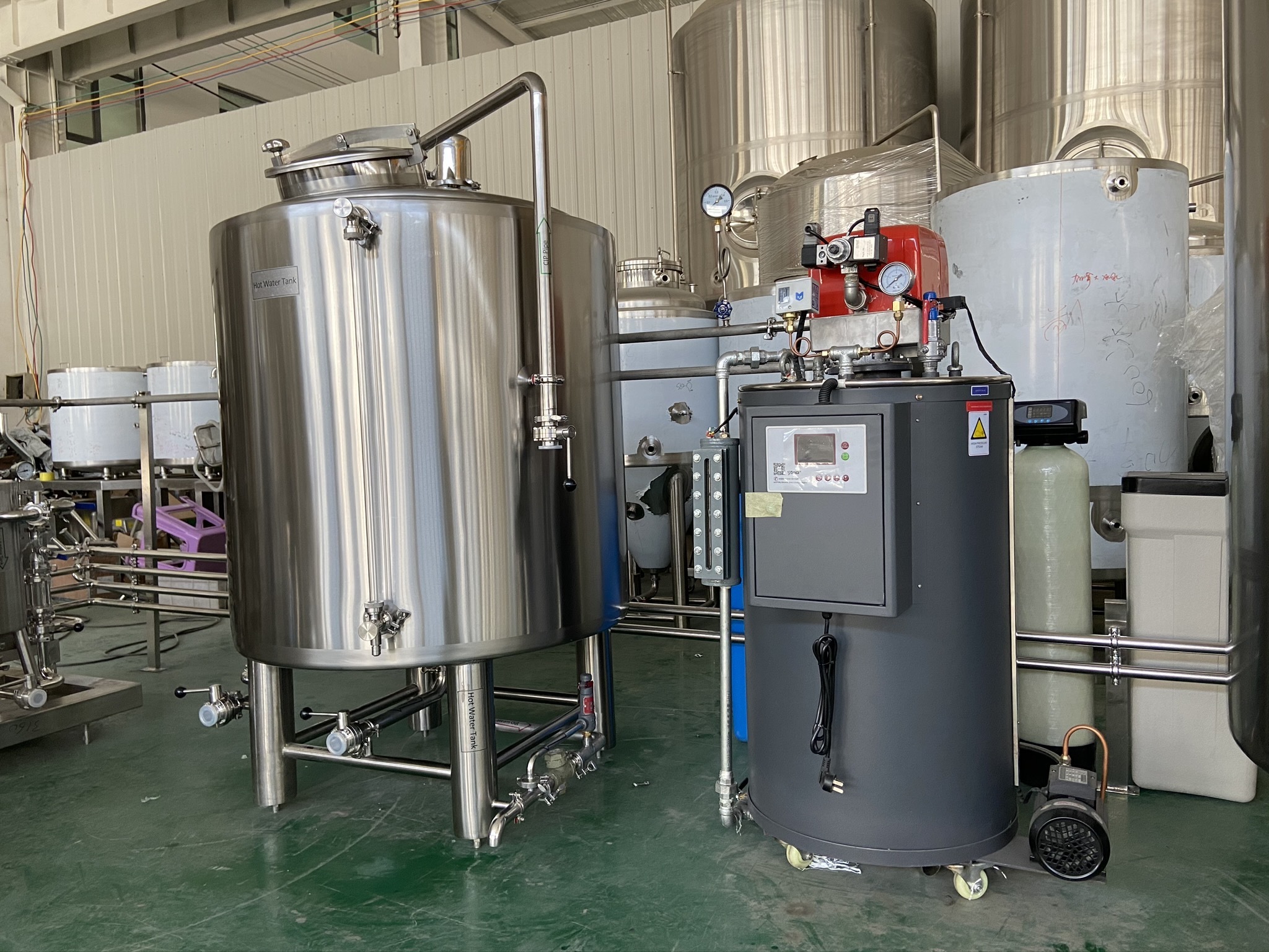 1000l Liquor Tanks Water Store Pot 304 Stainless Steel High Quality Brewhouse System