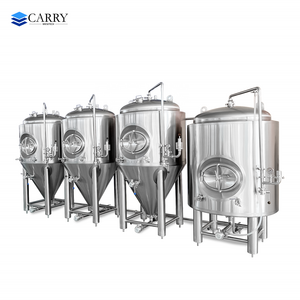 100l 200l 250l 300l 400l 500l Stainless Steel Jacketed Conical Beer Fermenter Tank In Stock