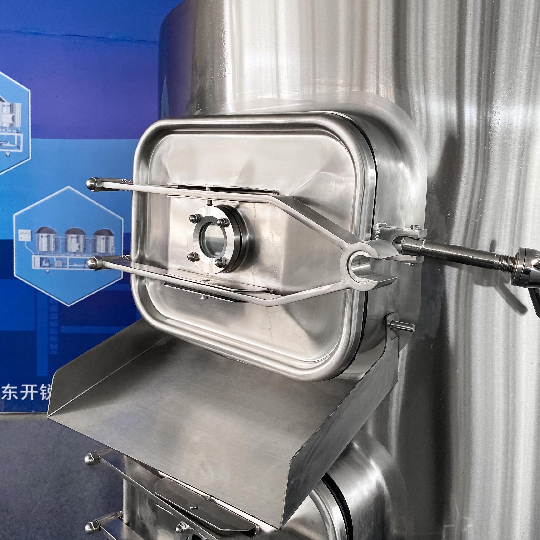 stainless steel electric brewery mash tun/kettle/whirlpool pot/fermentation tank brewhouse 500l beer turnkey brewing system