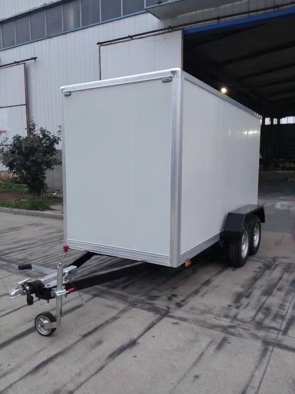 cargo box semi trailer