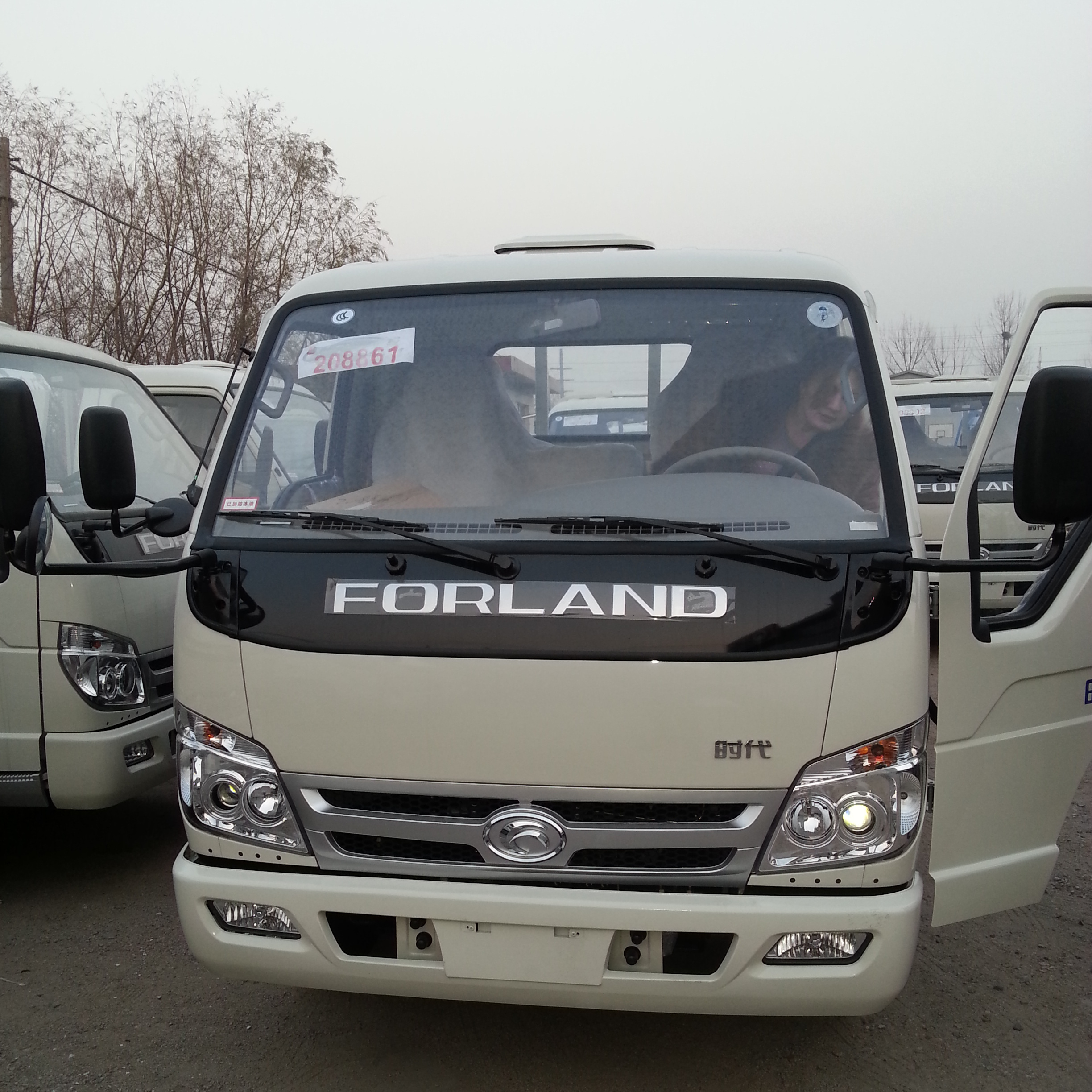 2021 Foton Forland brand cargo truck 4*2 wheel van 2-4 ton weight small truck good price light lorry