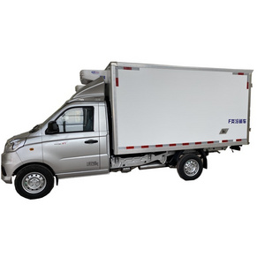 Wholesale Price Fiberglass Panel Food Refrigerated Box Van Truck Body With Tail Lift