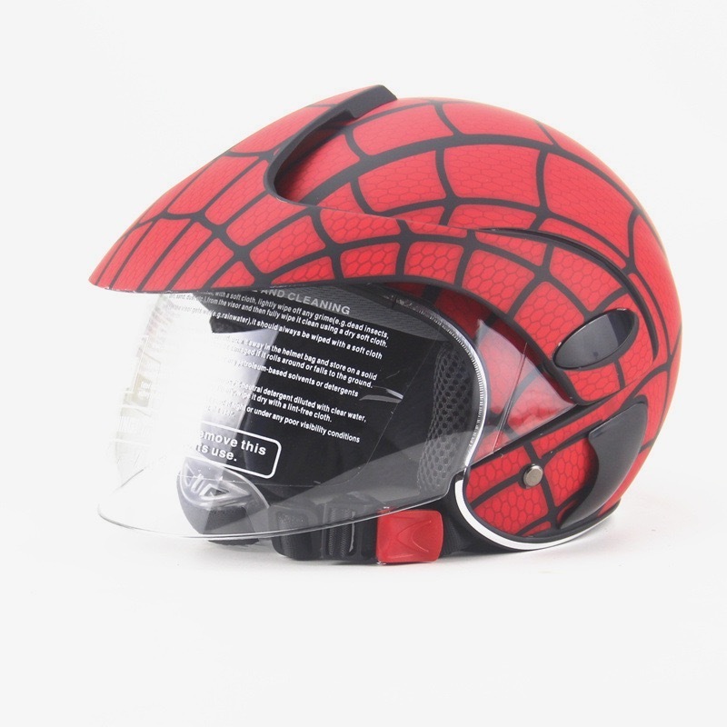 Spiderman Toddler Helmets Cool Helmet Full-Face for Kids Bike Scooter Skateboard Skating Rollerblading Souvenir Gift