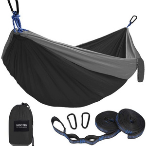 Camping Hammock Double & Single Portable Hammocks with 2 Tree Straps