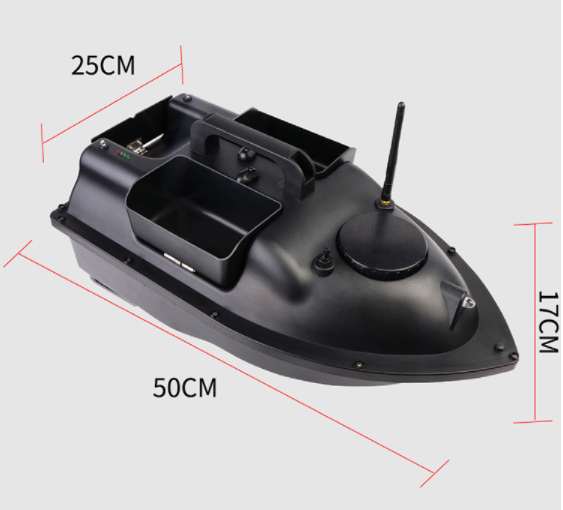 New  arrival 5200mah  large load ABS waterproof 500m high speed carp robot  RC fishing bait boat