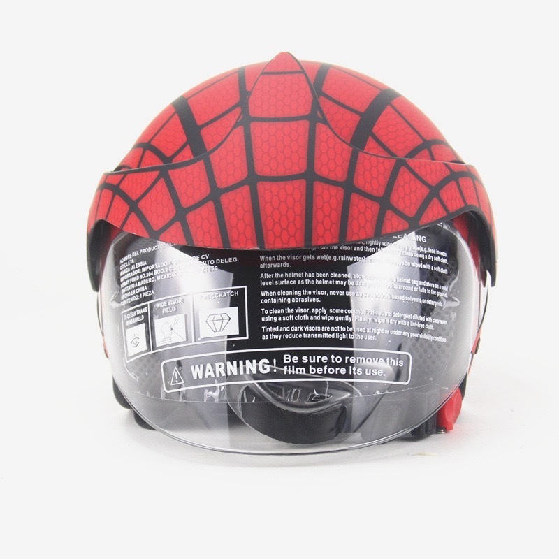 Spiderman Toddler Helmets Cool Helmet Full-Face for Kids Bike Scooter Skateboard Skating Rollerblading Souvenir Gift