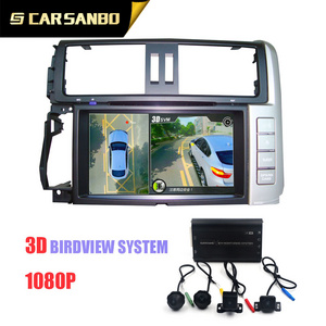 Car 360 Camera around Bird Eye View Parking Assistant System