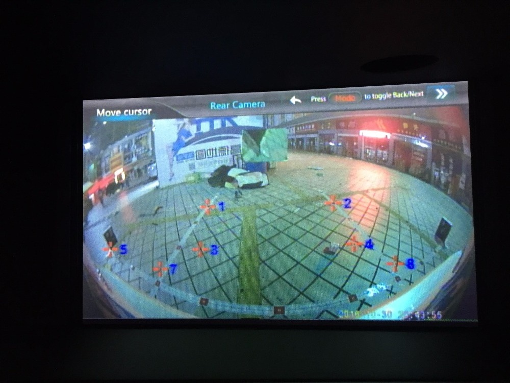 Car 360 Camera around Bird Eye View Parking Assistant System