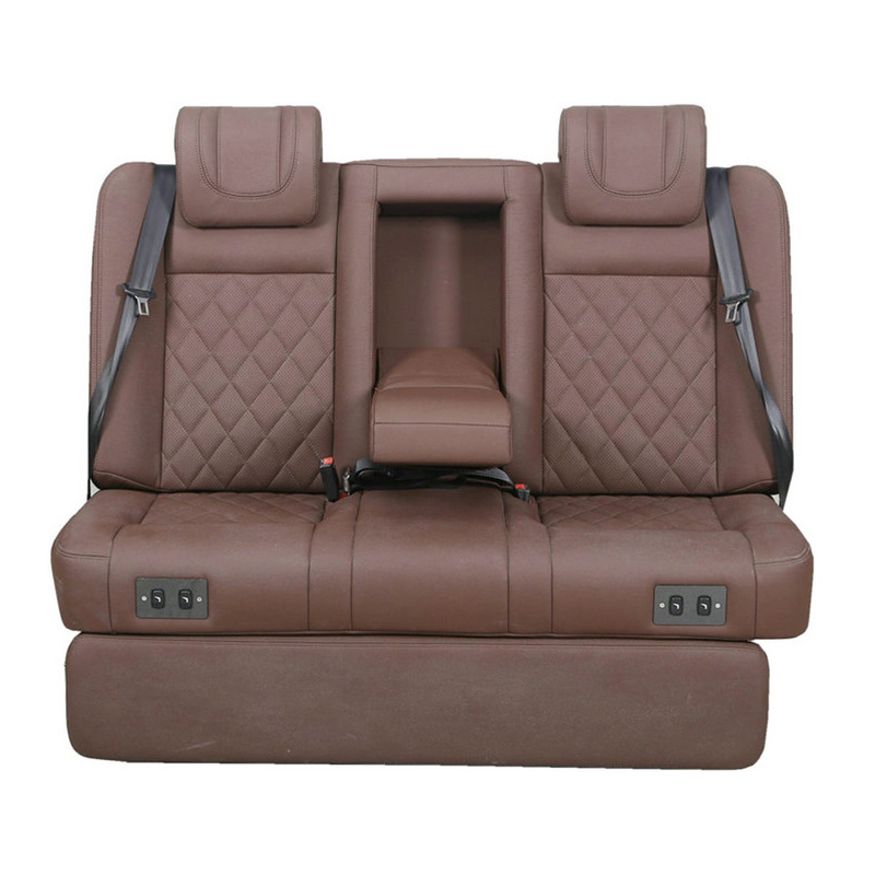 JYJX019 Custom Cars Parts Luxury Leather Auto Rear Seat for MPV Van