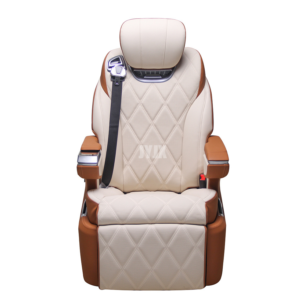 JYJX075 Custom V Class 260L Premium Aircraft Captain Electric Automobile Seat for Sale