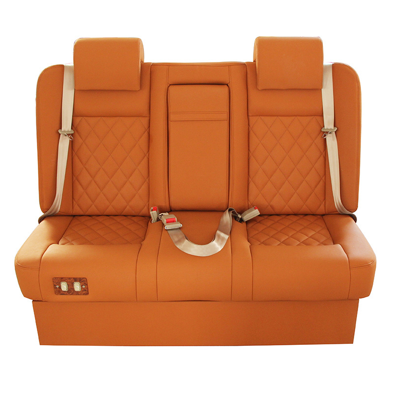 JYJX019 Custom Cars Parts Luxury Leather Auto Rear Seat for MPV Van