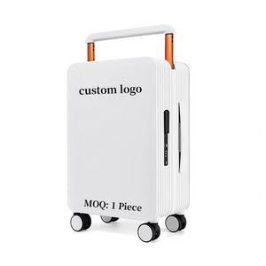 Custom Suitcase Large Capacity Wholesale 20 Inch Travel Luggage For Gift Wide Trolley Rolling Spinner Wheels Carry On Suitcase