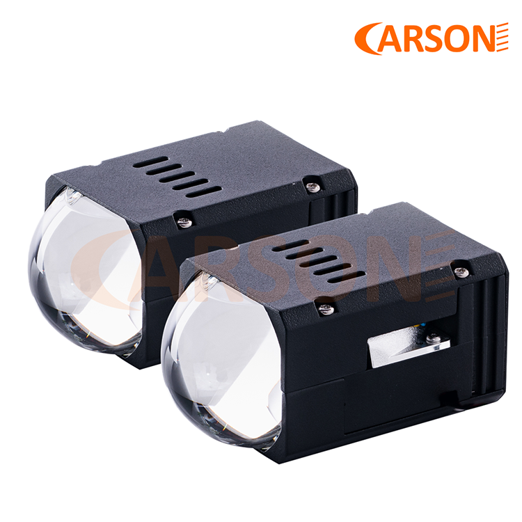 Carson T18A Chinese Suppliers High Quality  Dual Reflectors 6000K  50W Lb/60W Hb 1.8inch Bi Led Lens  For Car Headlight