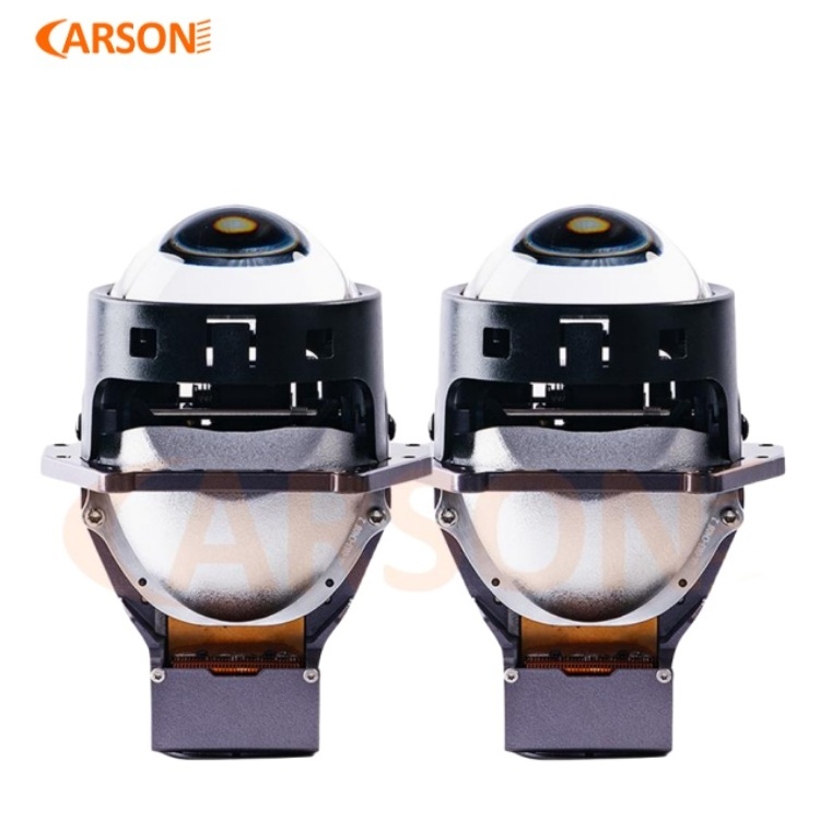 Carson CS9 70W/80W Brighter than laser 3 Reflectors 9+1+1 CSP 3 inch Car Led headlight Bi Ice Bi LED Lens