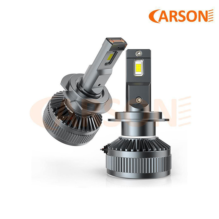 Carson OB-H7 High Quality 3570CSP 60W 6000K Auto LED Headlight With Dual Heat Pipe Cooling For 12V car & 24V truck use