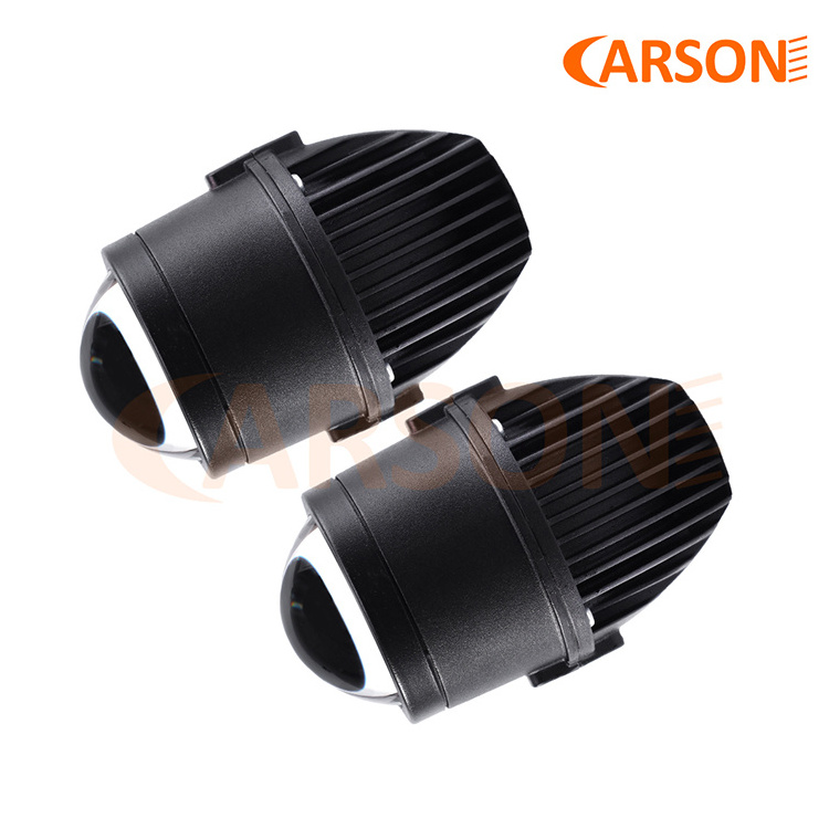 Carson F2 Fog Lights Factory Outlet Good Price High Quality 35W/45W  Three colors  2inch  Bi Led Lens  For Car Headlight