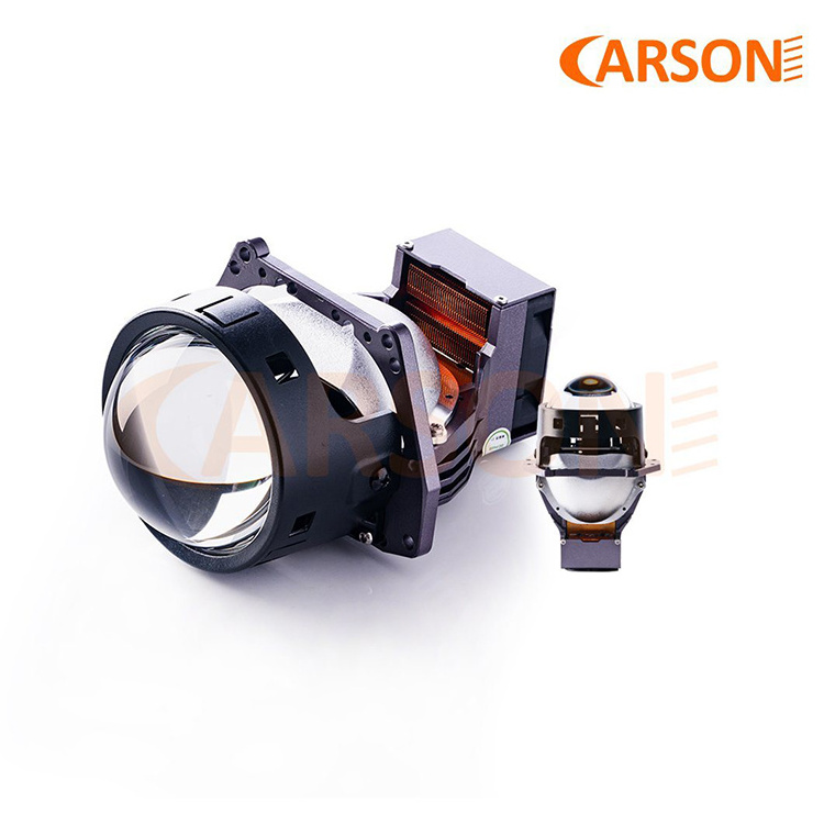 Carson CS9  High Quality  Three Reflectors  70W/80W Brighter than laser Bi Led Lens  For Car Headlight