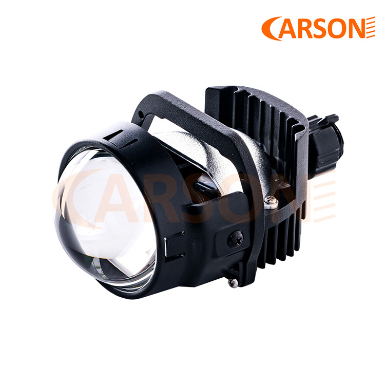 Carson T25D Factory Wholesale Low Price  Dual Reflectors  6000K 50W Lb/60W Hb 2.5inch Bi Led Lens  For Car Headlight