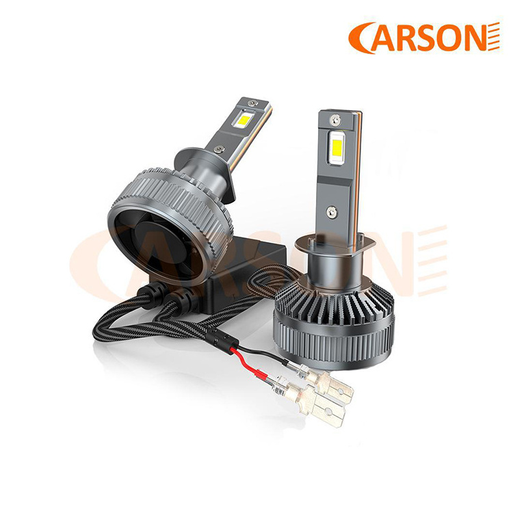 Carson OB-H1 Good Price Dual Heat Pipe Cooling  60W  6000K  Car LED Headlight For 12V car & 24V truck use