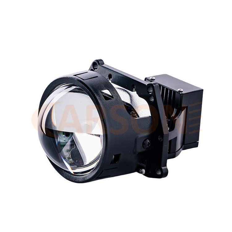 Carson CS5 Factory Outlet  High Power Dual Reflectors 6000K  65W  3inch Bi Led Lens  For Car Headlight