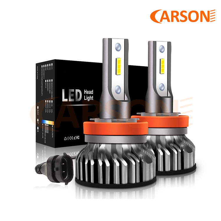 Carson N3-H1/H3/H7/H8/H9/H11/880/881/9005/9006/9012/HB3/HB4 Factory Wholesale Price  25W  6000K  Auto LED Headlight For Auto Use