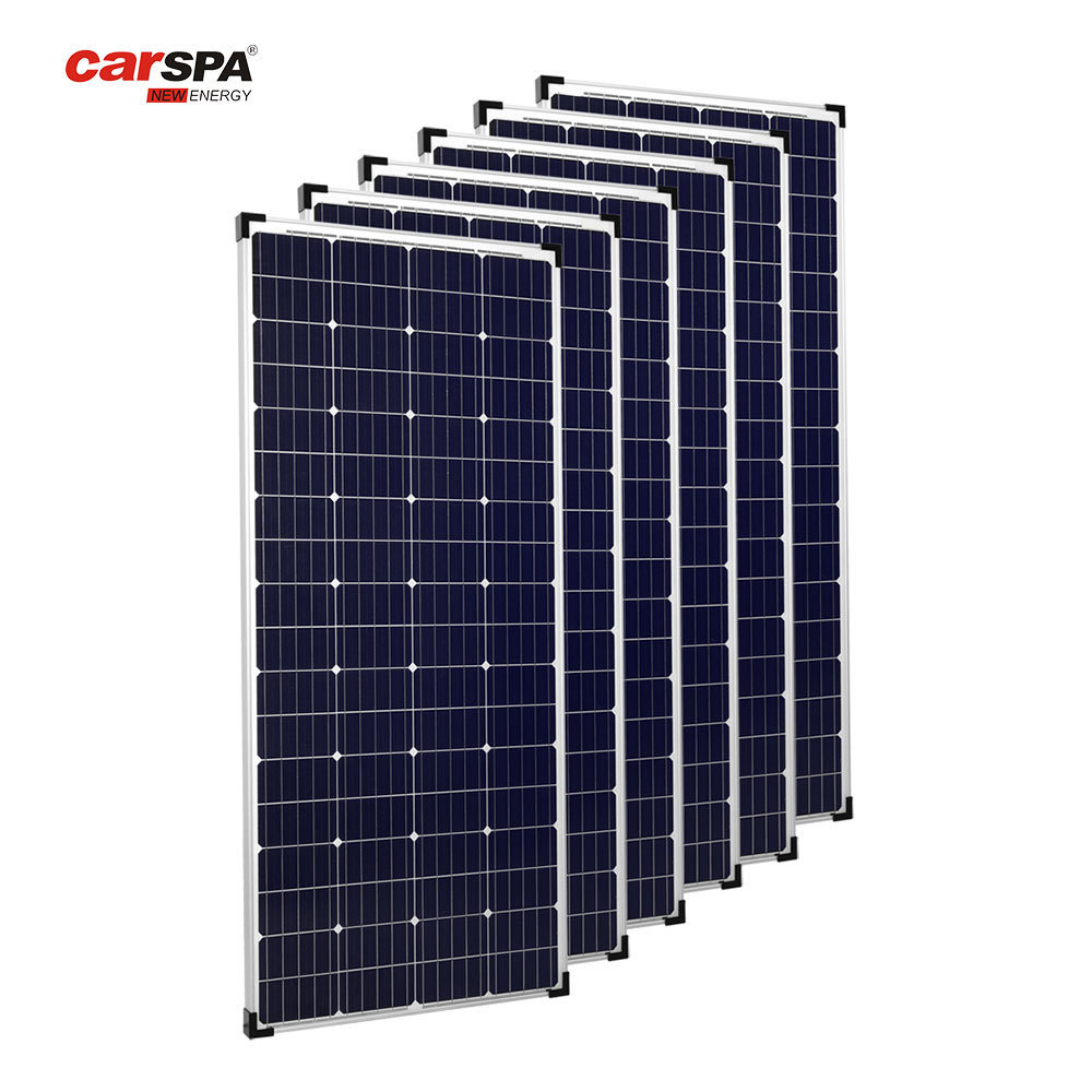 CARSPA 3KWh 24V Solar Panel Kit Complete Solar Power System with inverter Battery and Inverter for Home House Shed Farm RV Boat