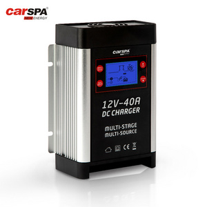 DC TO DC Battery Charger 10a~40a 12v Automatic adjustment Life-PO4, RV Fast battery charger