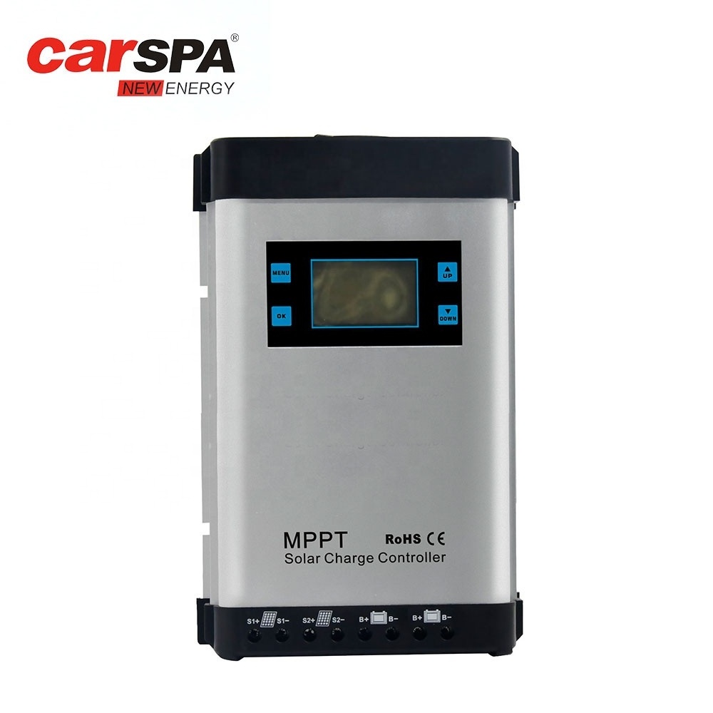 12v/24v/48v 80amp mppt solar controller,mppt solar voltage regulator with lcd/led display