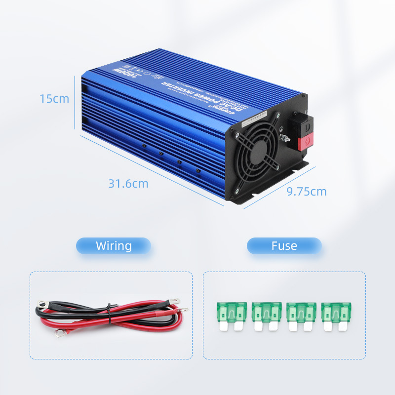 200W-8000W Inverter 12V 24V 48V Dc To Ac 110V 220V 230V 240V 1000W 2000W 3000W off grid inverter Pure Sine Wave power Inverter