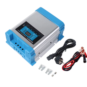 12V or 24v Smart automatic battery charger 5-30a for Lithium/LiFePO4/GEL/SLA/AGM/WET with LCD display Supports dual output