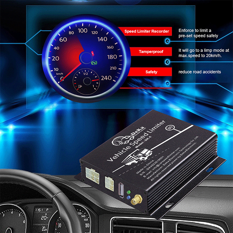 Good Quality Electronic Mechanical speed limiter DK-5 vehicle speed governor devices for School bus/trucks/cars