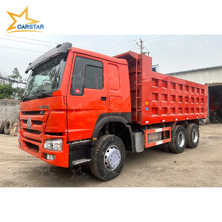 China Used HOWO 6X4 371HP Dumper/Dump/Tipper Truck Price 20 ton used dump truck