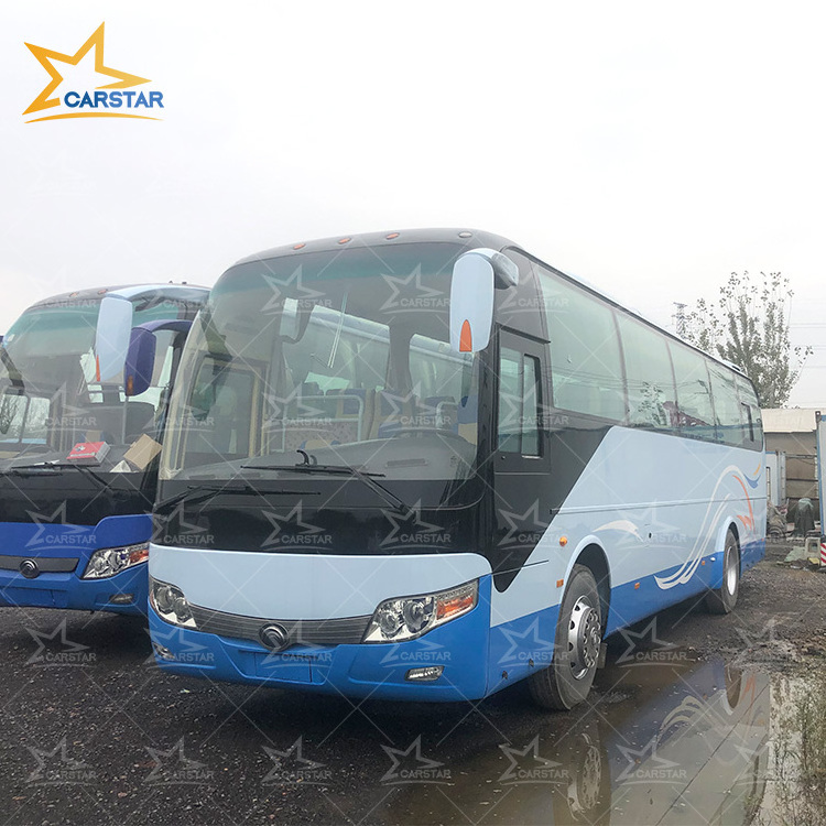 Factory Price Front Engine Euro 2 Mini Solar Bus 55 Seats for Sale Used 30 Seater Coach Bus