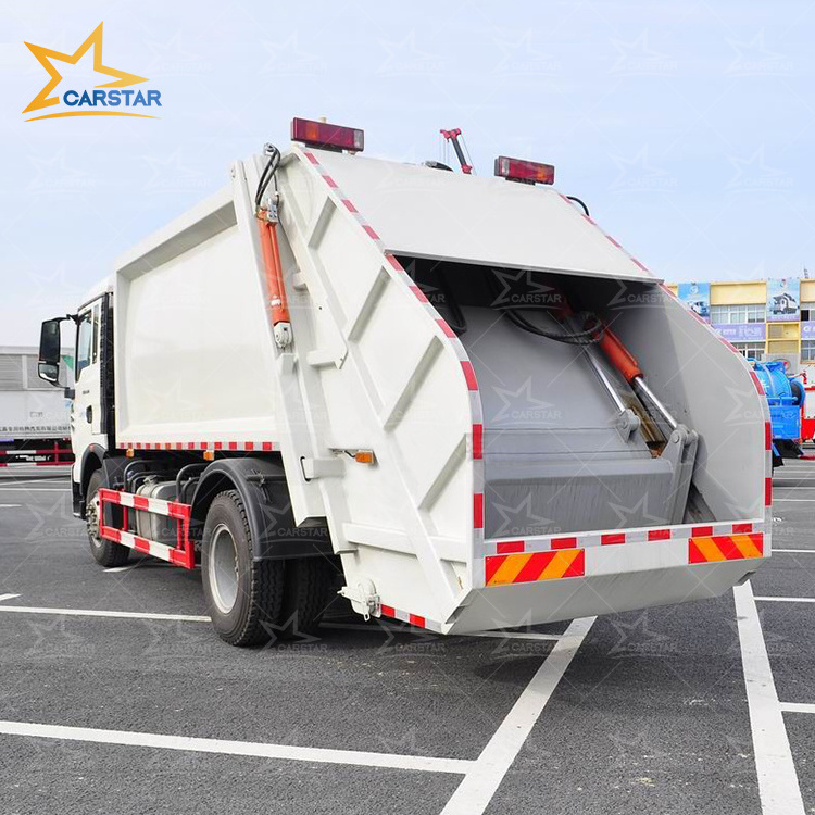 6x4 Used Sinotruk Howo Compactor Garbage Truck