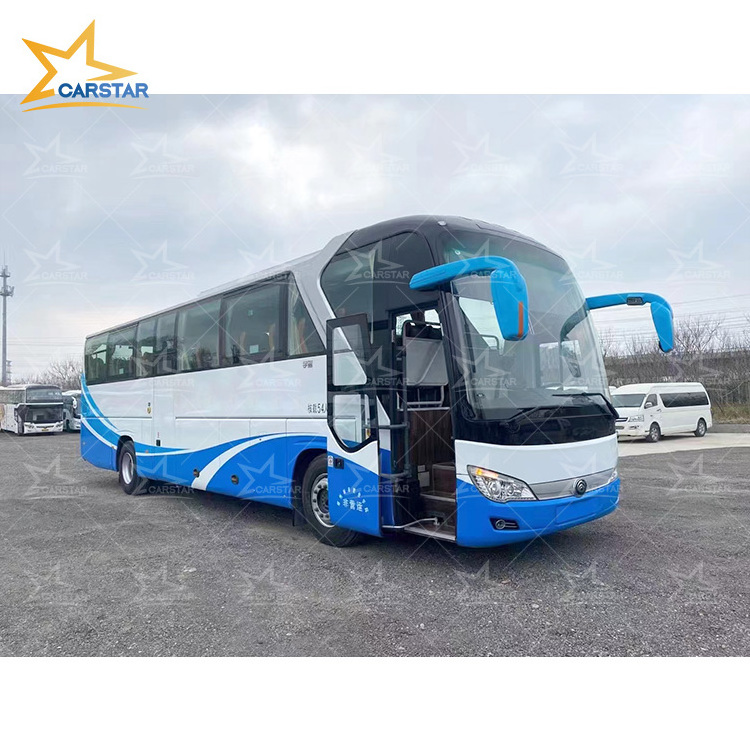 Used Double Rear Axle 56 Seats China Luxury Tour Coach Bus Passenger Bus Passenger Tour Coach Yutong ZK6148 Bus for Sale