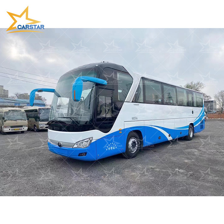 Used Double Rear Axle 56 Seats China Luxury Tour Coach Bus Passenger Bus Passenger Tour Coach Yutong ZK6148 Bus for Sale