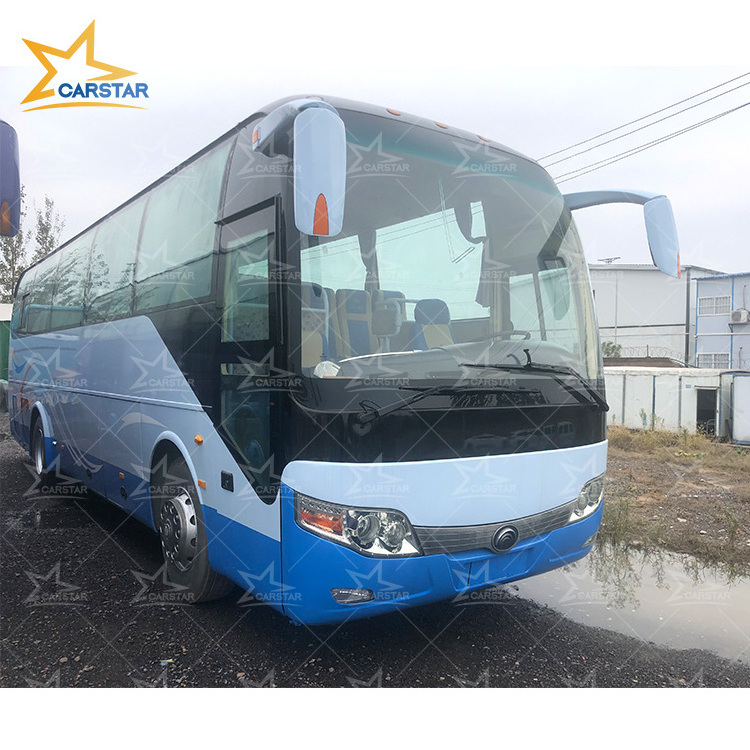 Factory Price Front Engine Euro 2 Mini Solar Bus 55 Seats for Sale Used 30 Seater Coach Bus