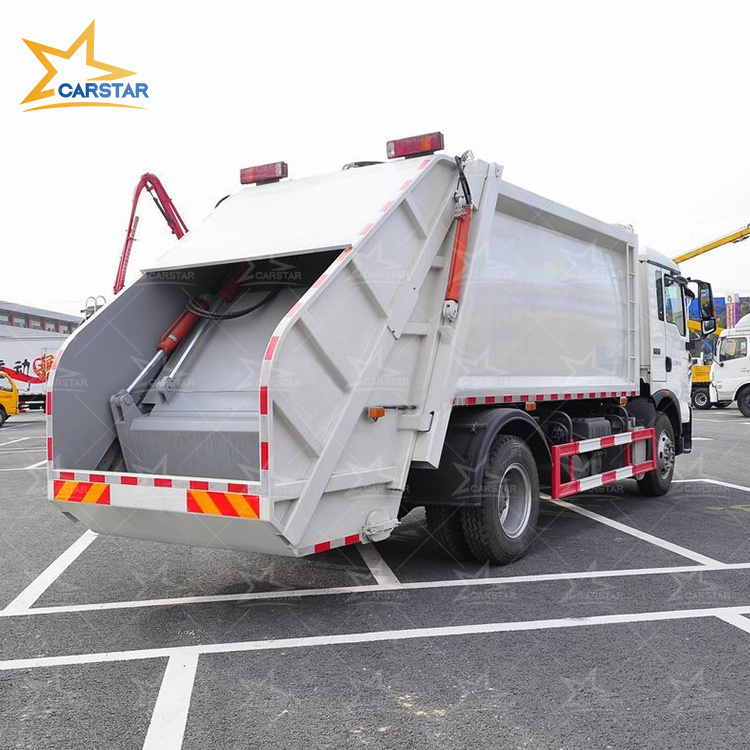 6x4 Used Sinotruk Howo Compactor Garbage Truck