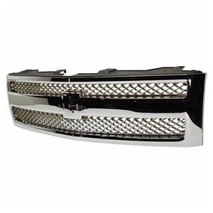 Car body part car front chrome grille for Chevrolet pickup Silverado 1500 2007-2013