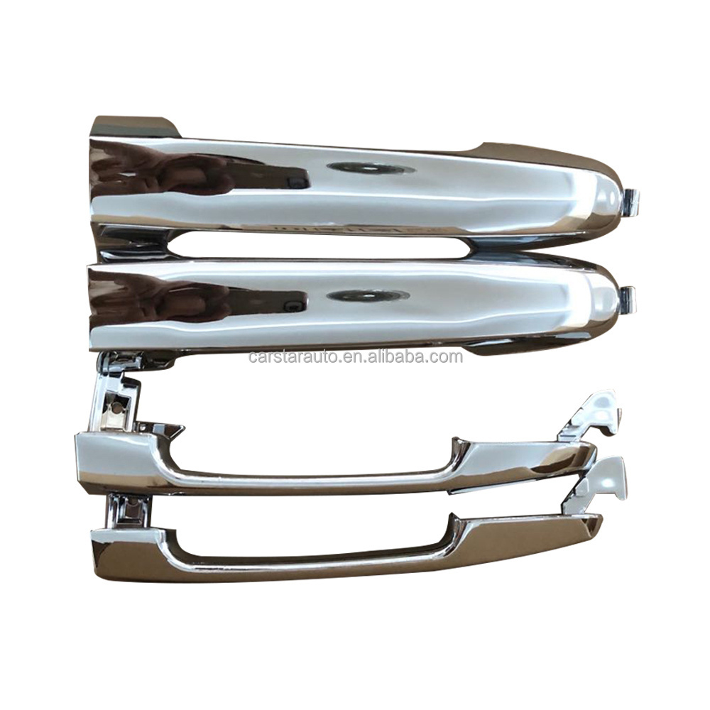 Car outer door handle ABS chrome cover for Toyota pickup Hliux Vigo 2012