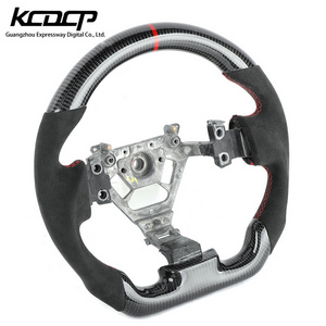 Custom made Steering Wheel Carbon Fiber Fit For Nissan 350Z 370Z Car Steering Wheel