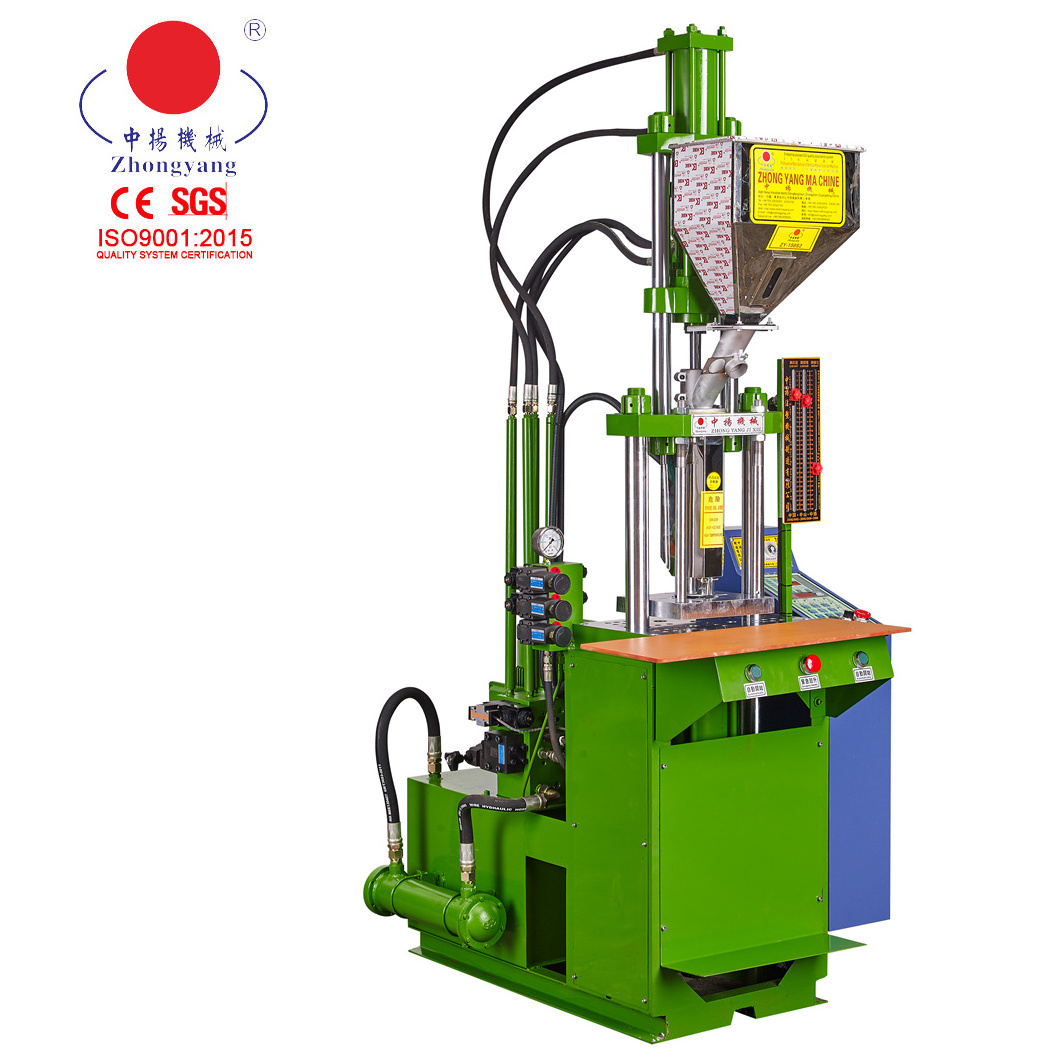 Injection molding machine USB data cable manufacturing machine charger cable assembly machine ZY-150S2 15T standard vertical PVC