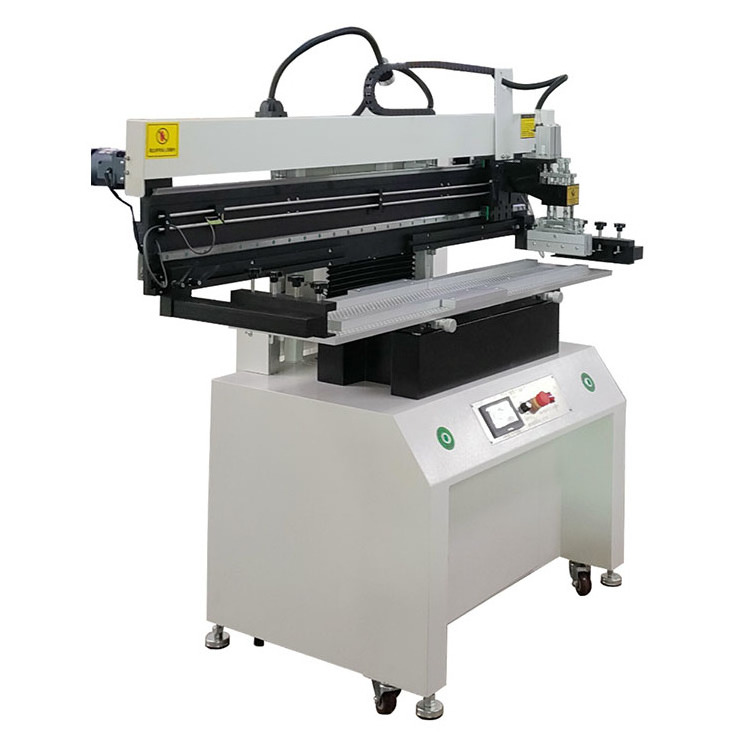 Semi-auto Solar Panel Production Line Solder Paste Printer SMT Production Line PCB Making Machines with PCL