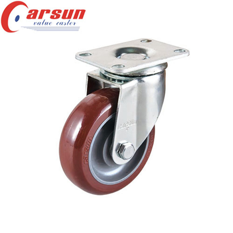 3inch 3.5inch 4inch 5inch Wheel Diameter Cart Caster Wheels Lockable Swivel Casters