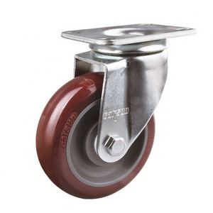 Swivel caster Polyurethane Wheels Medium industrial Castors