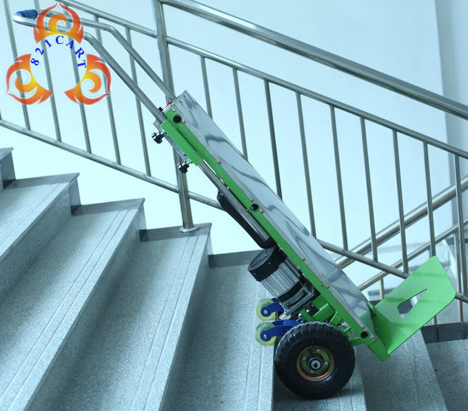 Portable Automatic Steel Electric Two Wheel Transport Stair Climber Trolley Truck Hand Truck