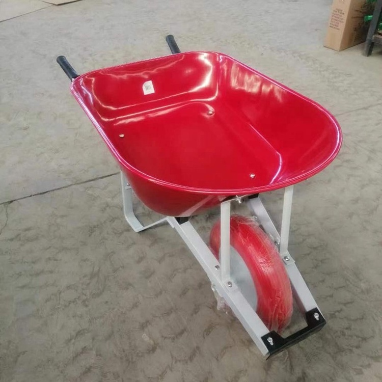 Construction Industrial Garden Wheelbarrow Heavy Duty Metal Wheel Barrow Wheelbarrow for Sale