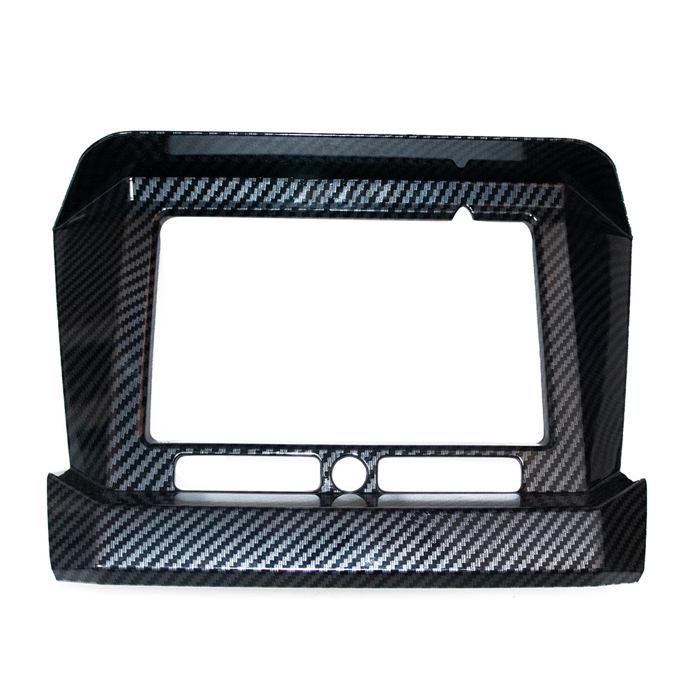 Carbon Fiber ABS Dashboard GPS UTV Navigation Panel Frame Cover for Polaris RZR PRO 2020