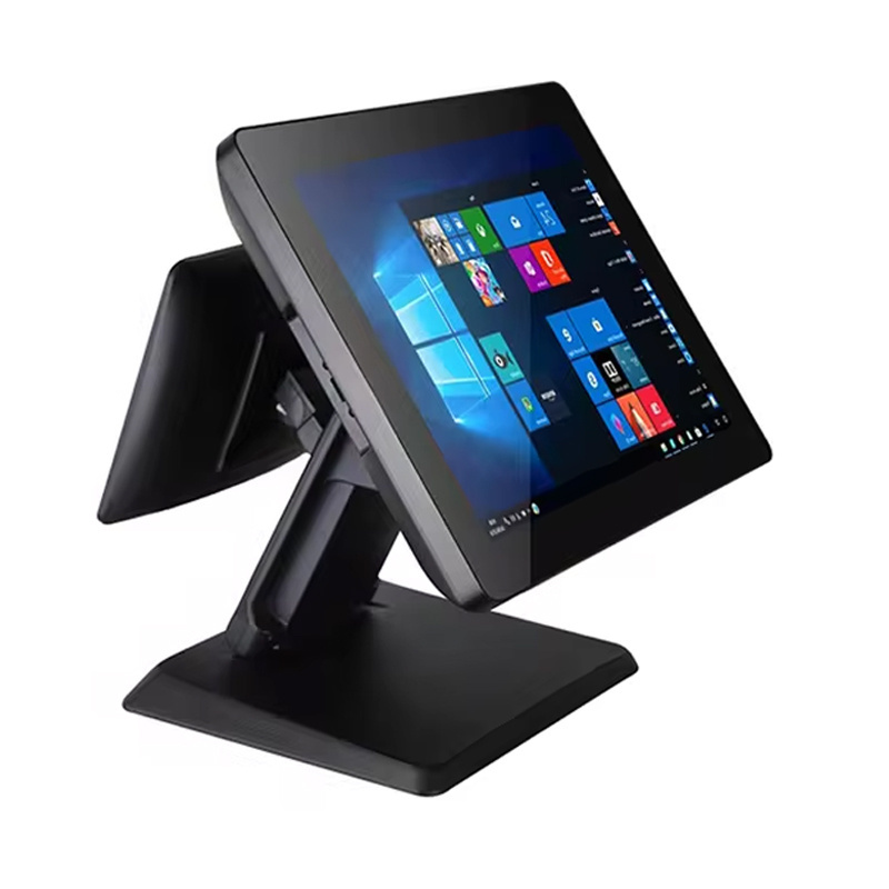 Windows Dual screen Desktop and portable pos terminal cash register all in one pos systems for self ordering system pos systems