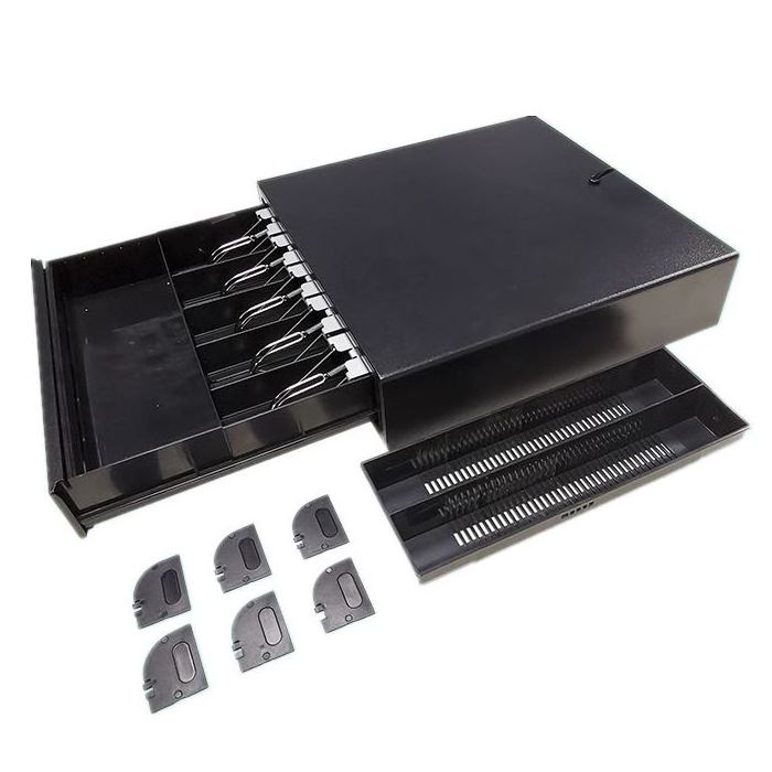 smart cash drawer box with bill and coin tray for POS cash register Restaurant Cash Register 17 Inch Computer POS System